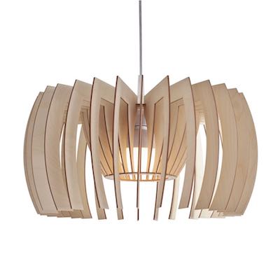 Modern wood pendant light - Yoko lamp is made of superior birch plywood