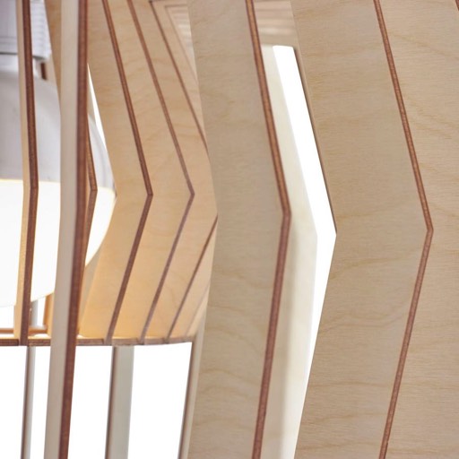 Equi designer pendant lamp - details of the lamp